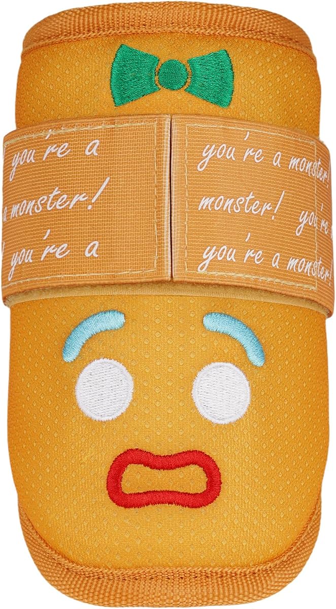 Baseball Elbow Guard Protection Pad, Gingerbread Man Design, Youth and Adult Sizes