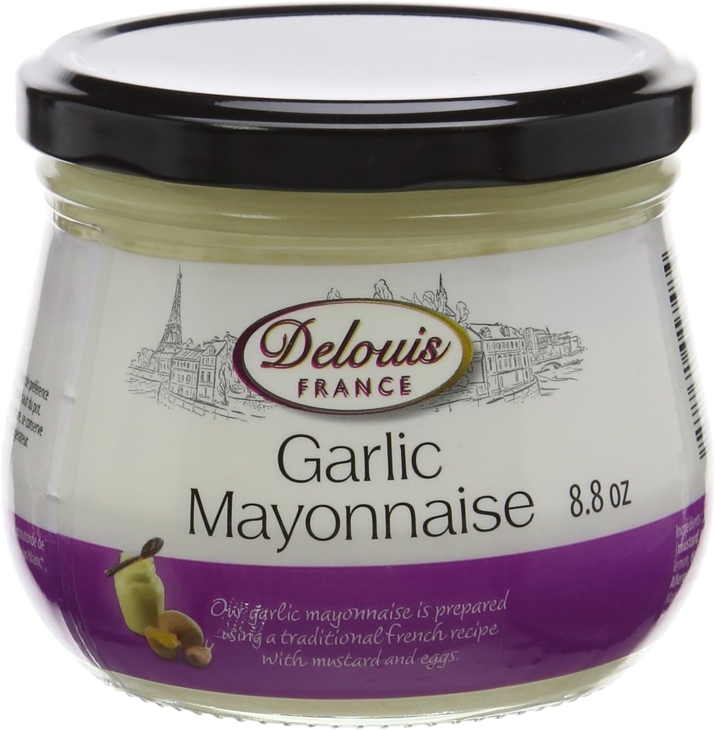 Delouis Garlic Mayonnaise - Aioli 250 g (Pack of 3)