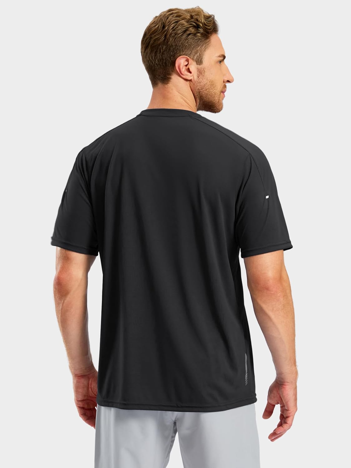 Pudolla Men's Workout Running T-Shirts Lightweight Quick Dry Athletic Gym Shirts for Men Short Sleeve Sport Tee Tops - Image 2