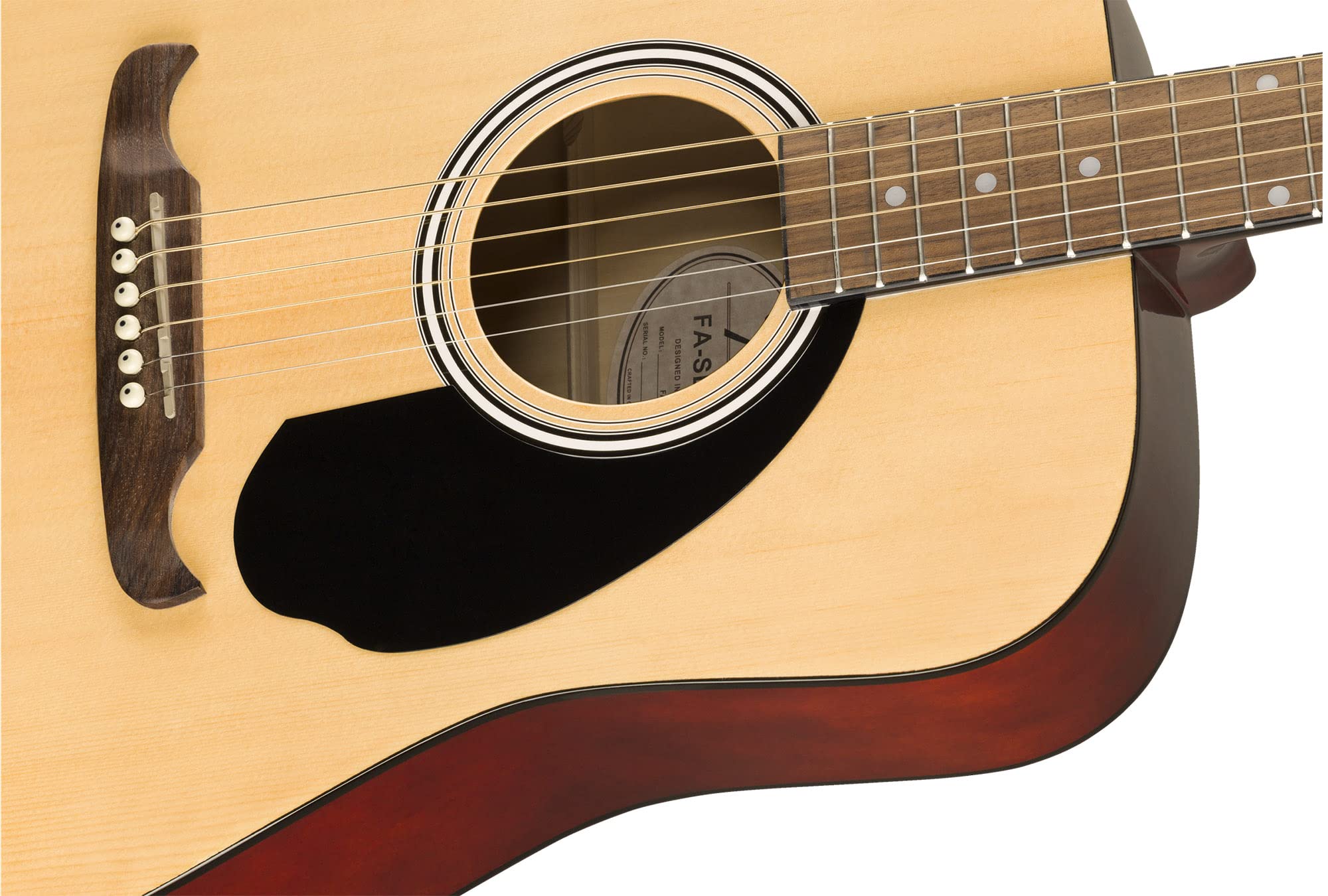 Amazon.com: Fender FA-125 Dreadnought Guitar - Natural
