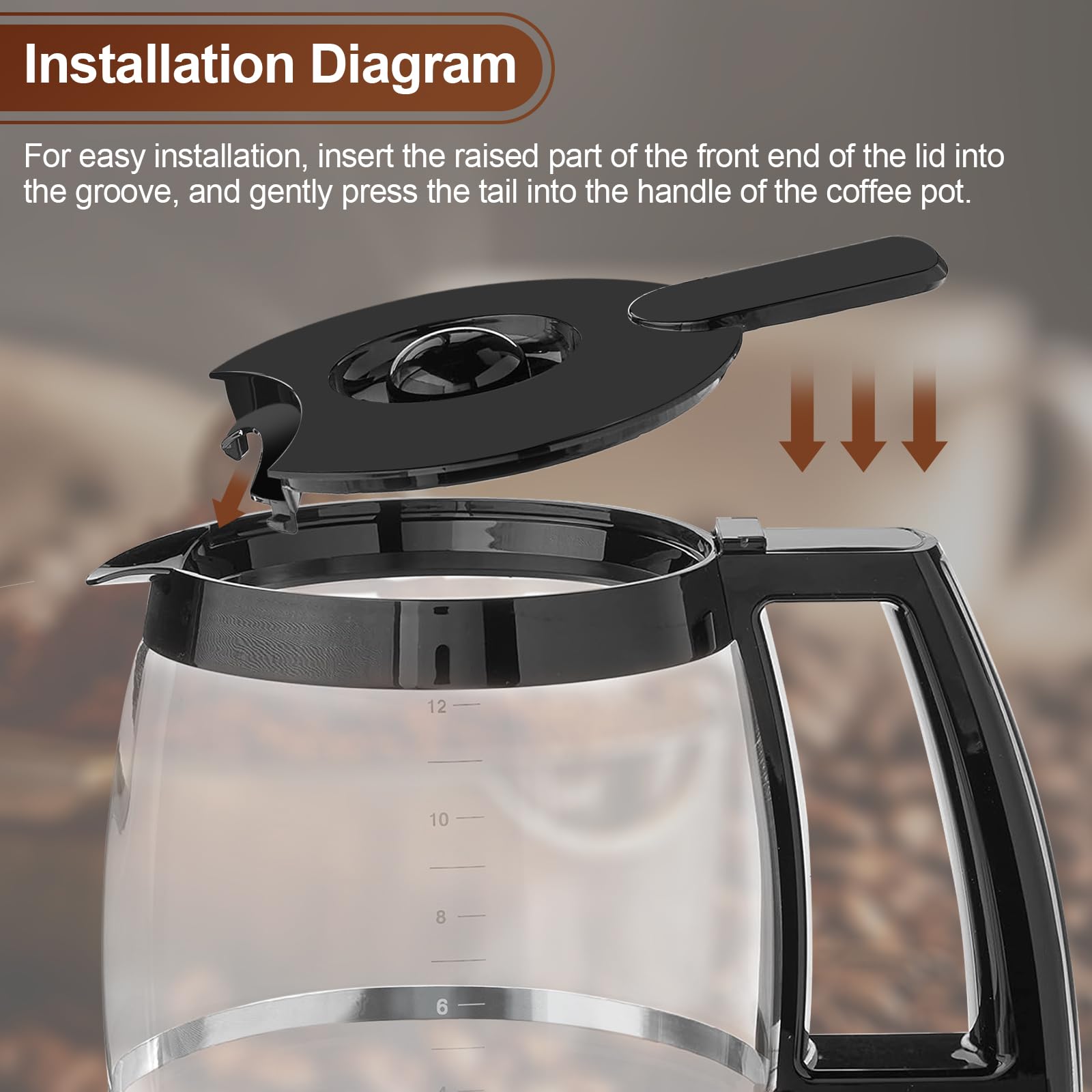 Thermal Carafe Cuisinart Coffee Carafe 12 Cup Replacement Carafe