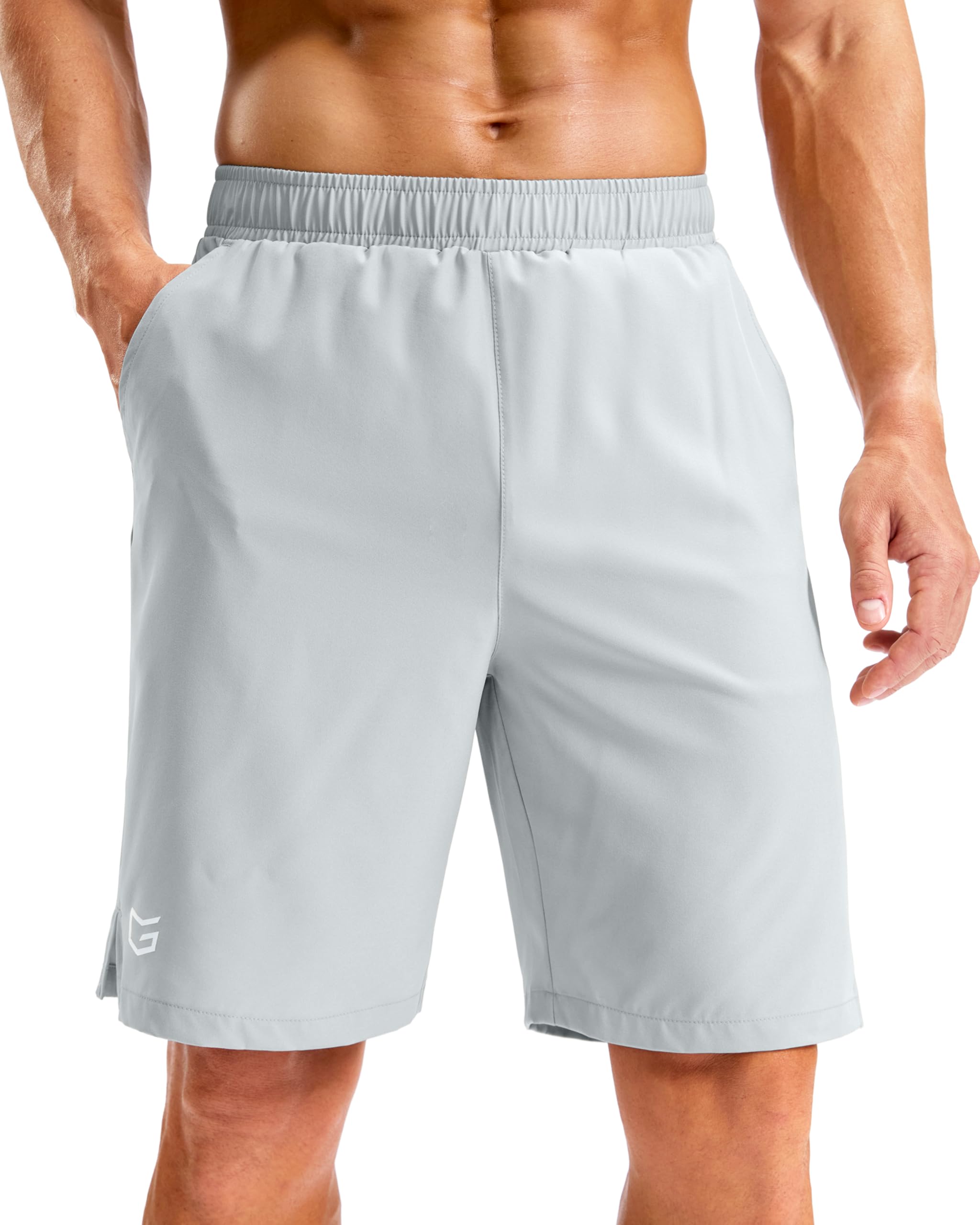 G Gradual Men's Athletic Running Shorts with Pockets 5"/ 7"/ 9" Gym Shorts