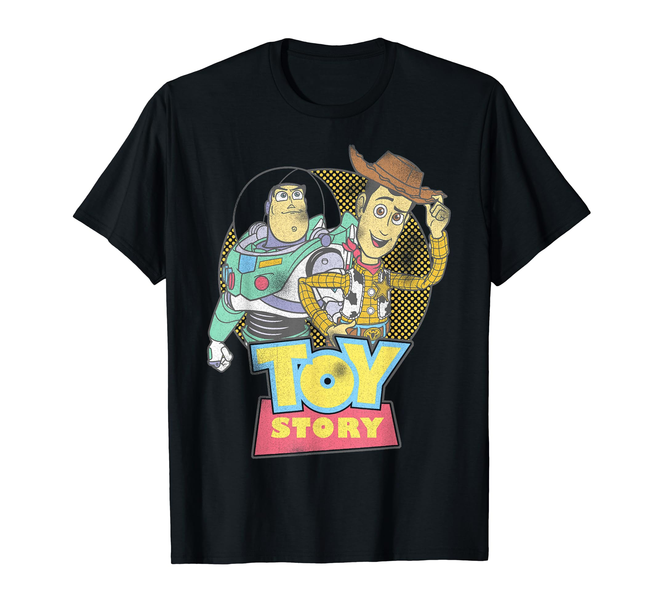 ディズニー　トイストーリー　ウッディ　バズ　レトロ　レア　シャツ　♡ 希少 レア トイストーリー ウッディ バズ Tシャツ ディズニー