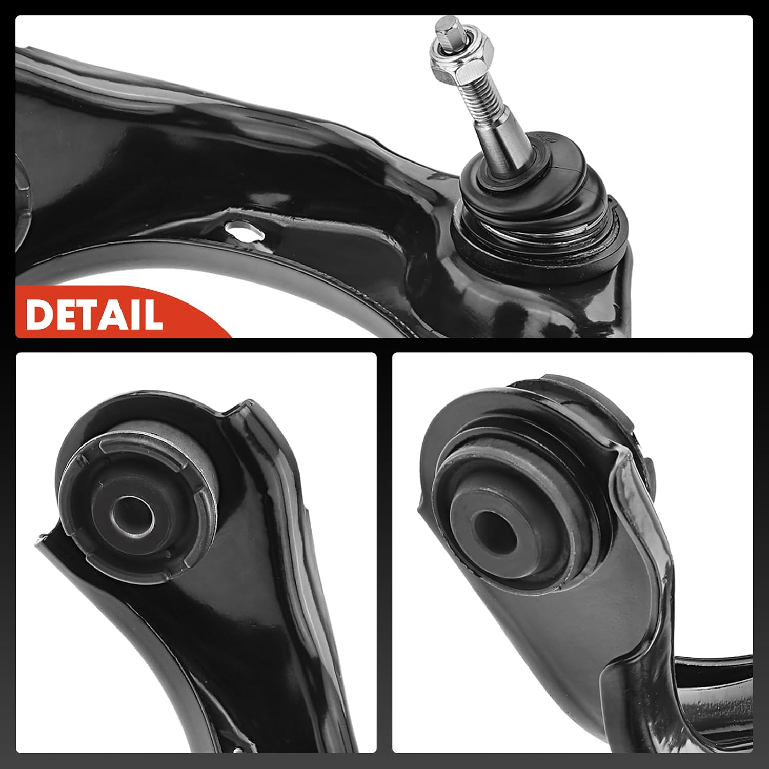 A-Premium Front Right Upper Control Arm, with Ball Joint & Bushing, Compatible with Ford Explorer 2006-2010, Explorer Sport Trac 2007-2010, Mercury Mountaineer 2006-2010