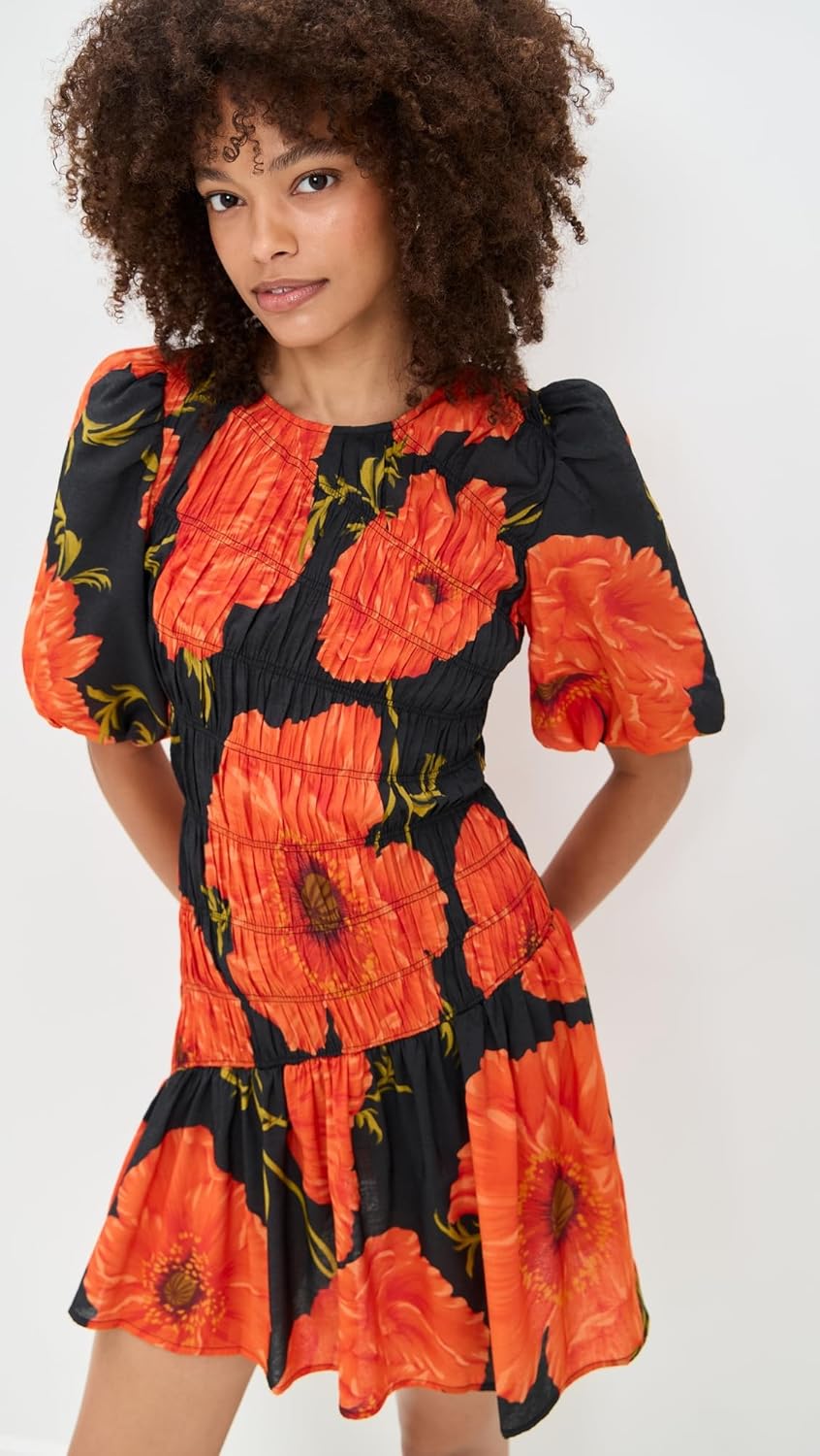 Never Fully Dressed Women's Black Poppy Mini Nara Dress - Image 2