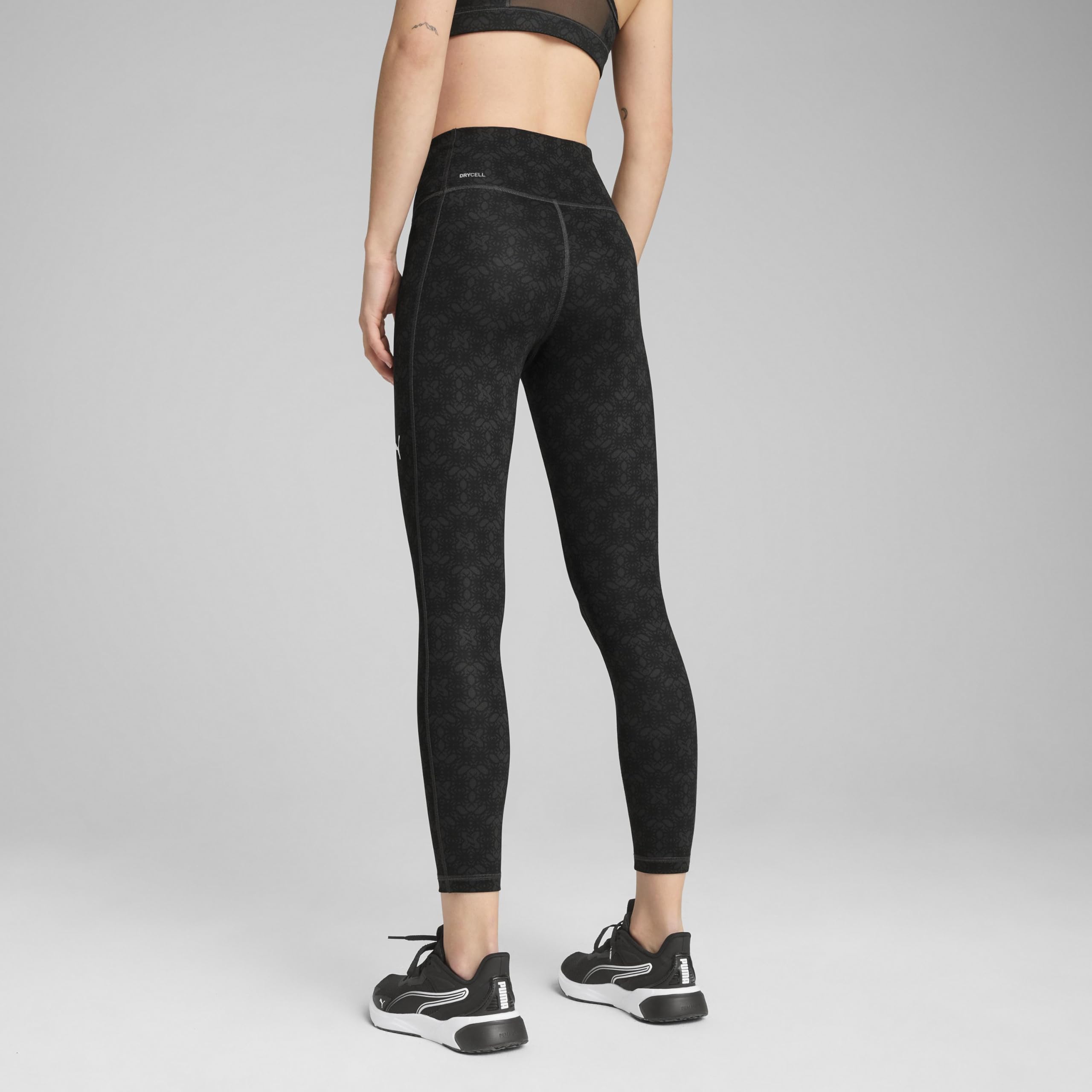 Puma - W Tad Graphic Tight - 7/8 AOP, Collant Bambina Unisex - Adulto
