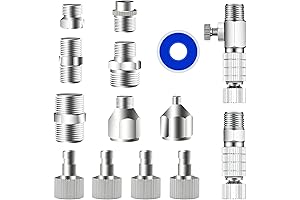14-Piece Airbrush Adapter Master Kit: Your Gateway to Seamless Airbrush Transitions