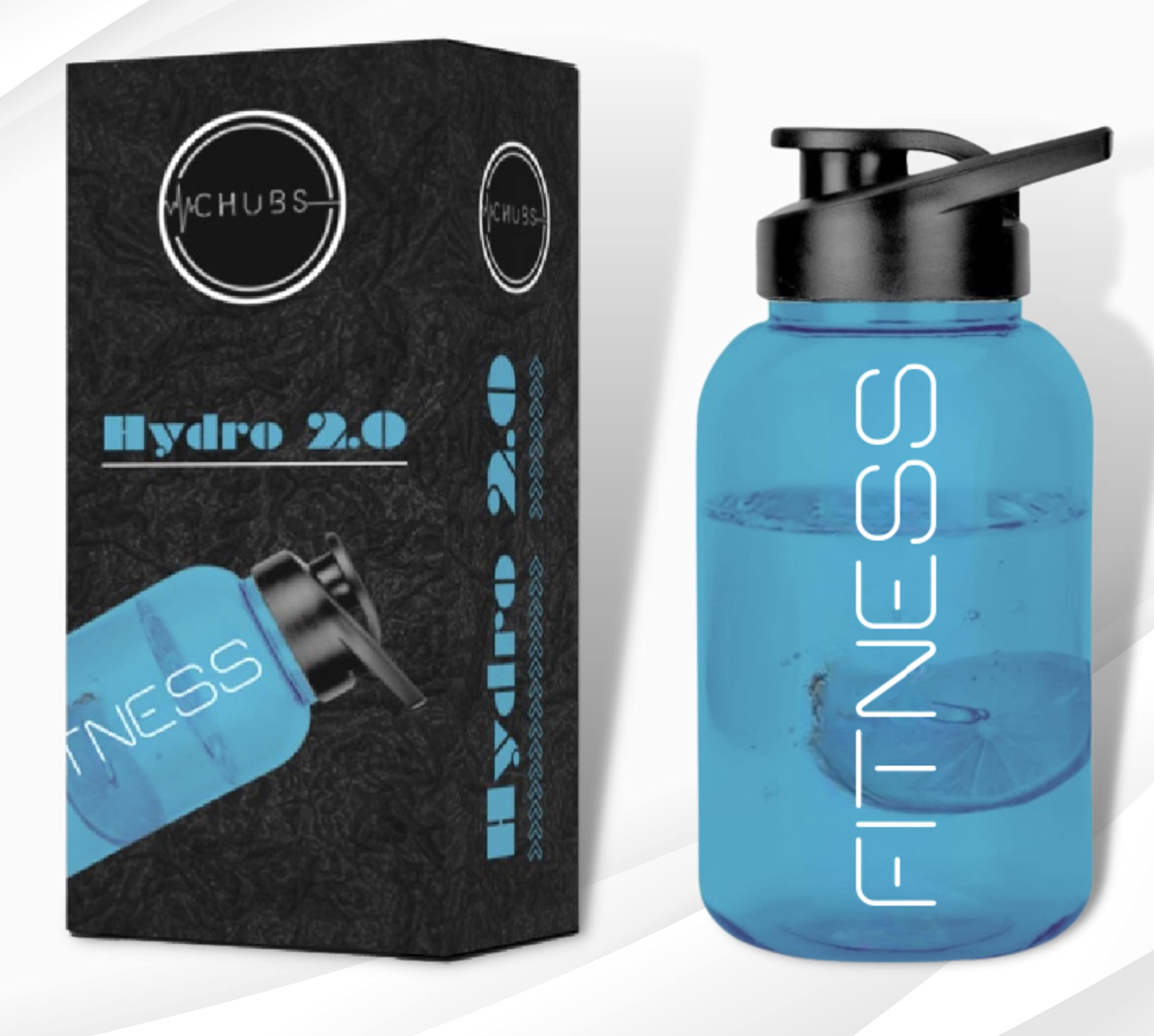 Fitness Series Summer Special Edition 500 ML Gallon Bottle Shaker for | Hydration | Mixer | Shaker |Bottle| for Men and Women (Multipurpose) (Black BASH)