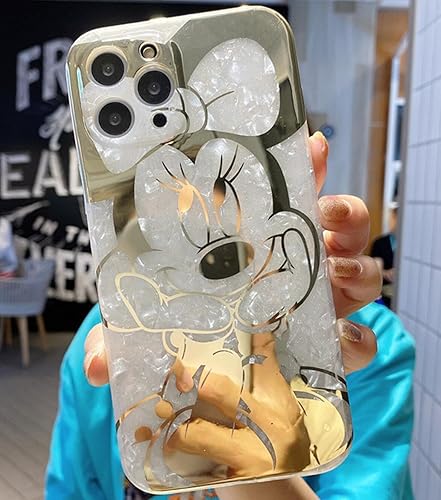 Threesee Funda para iPhone 15 Pro Max, bonita funda protectora de TPU suave de 6.7 pulgadas, diseño de Minnie Mouse para mujeres y niñas disponible en Yaxa Peru