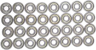 COOLHIYA Skateboard Bearing 32pcs wheel bearing skate bearings skate accessories ball bearings scooters bearing Roller Skates Bearings Sliding Bearings Scooter Bearing Plain Bearings