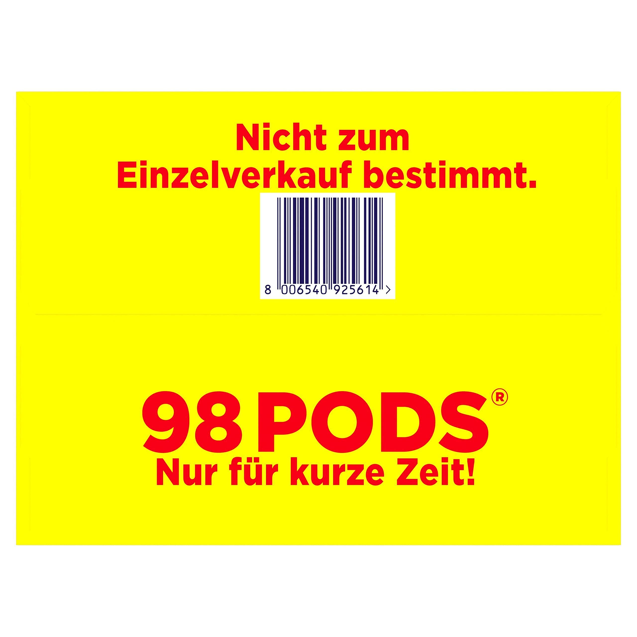 Lenor Colorwaschmittel Allin1 PODS Amethyst Blütentraum 98 Waschladungen, Hygienische Tiefenreinigung und Lang Anhaltende Frische