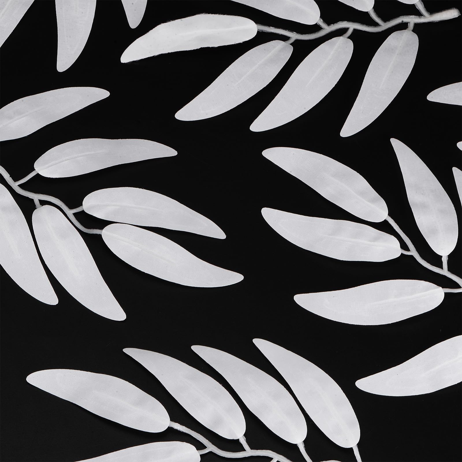 M METERXITY 100-Pack Artificial Willow Leaves, Artificial Fake Willow Garland Stems for Bouquet/Wedding/Wreaths/Decorations - Image 4