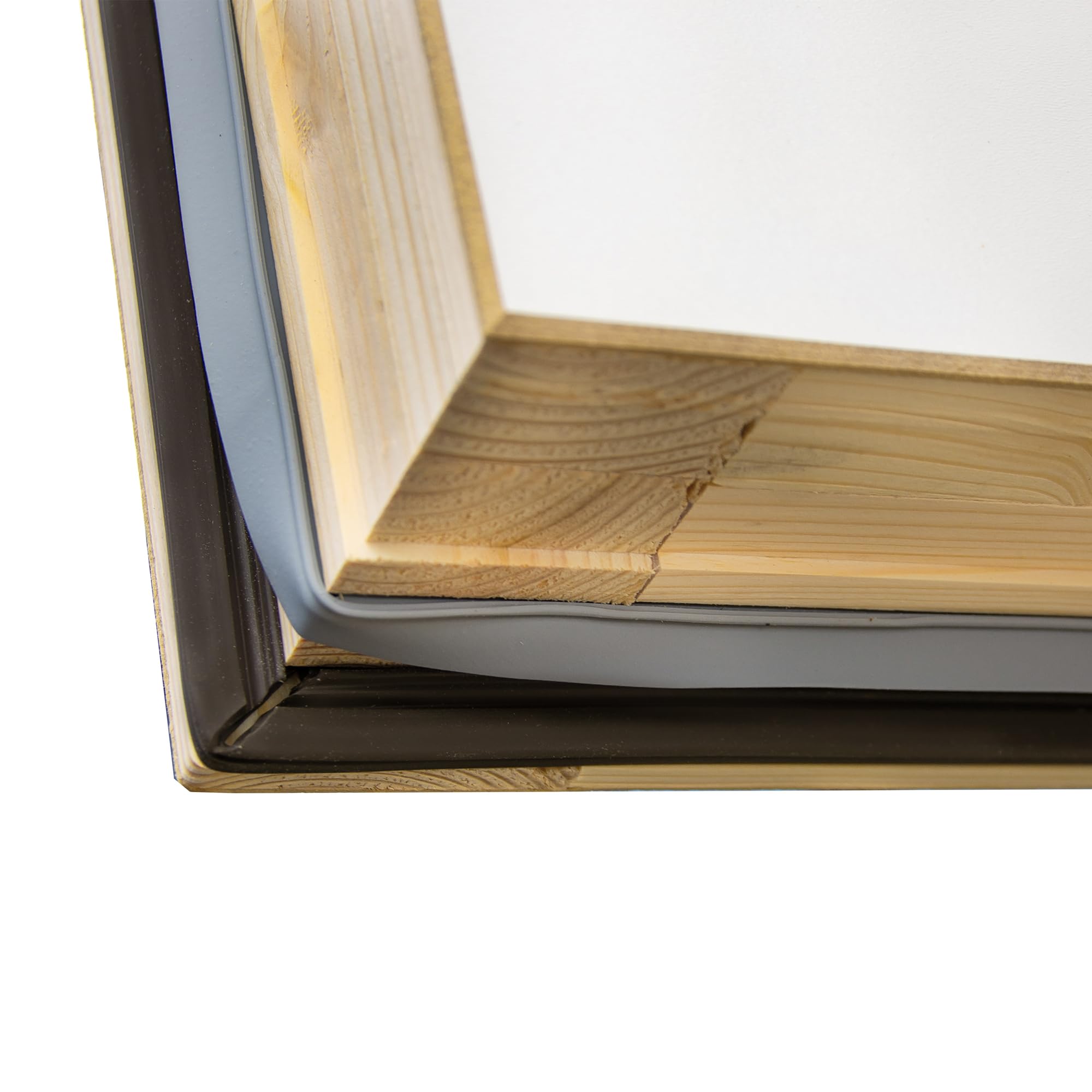 4IQ Dachbodentreppe 120x80 cm - Bodentreppe Gedämmt - U-Wert 0,44 - Raumhöhe bis 280 cm - Inkl. Handlauf 75 cm
