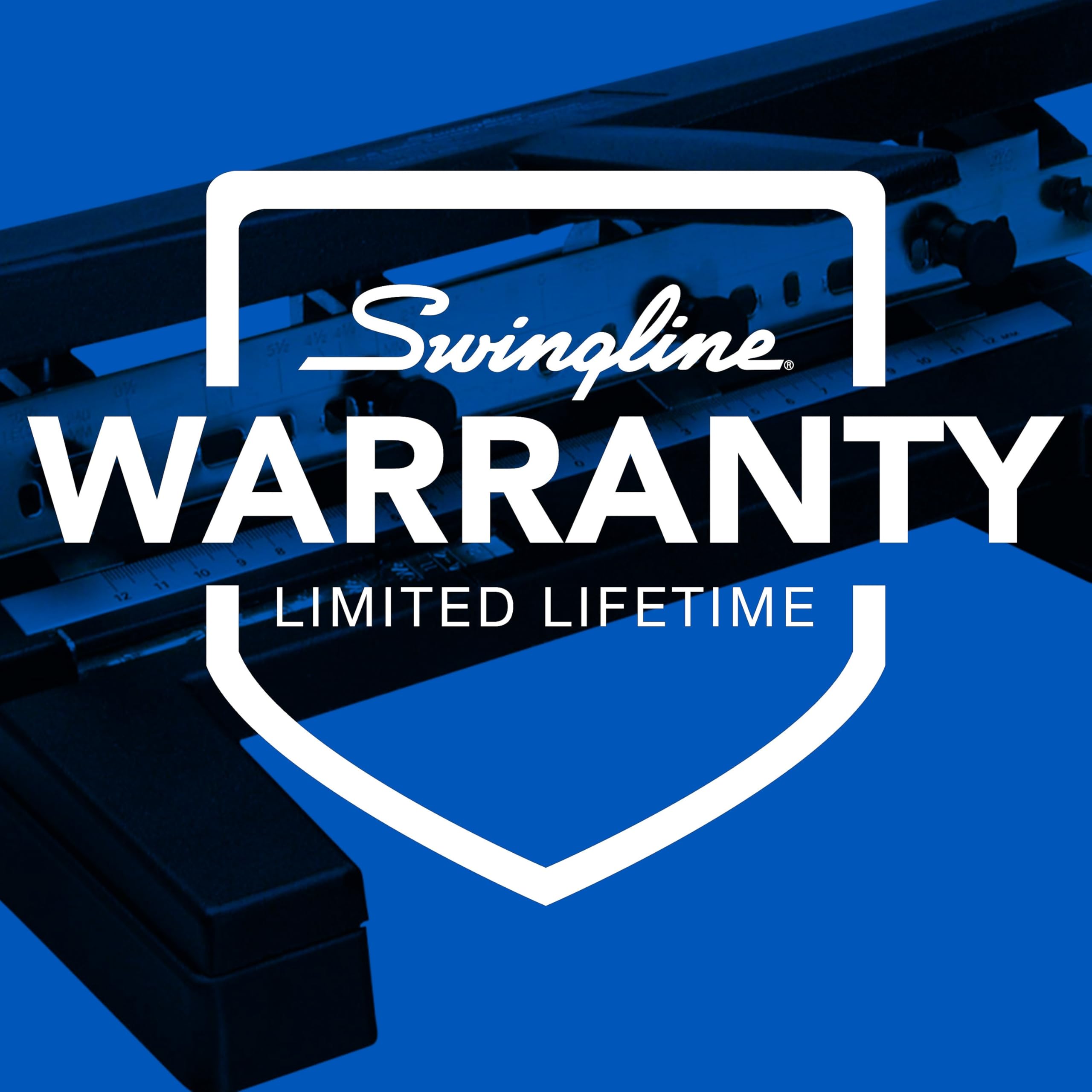 Swingline 3 Hole Punch Heavy Duty, 40 Sheet Capacity Three Hole Puncher 3 Ring, Adjustable 2-4 Hole Paper Punch, Black (74450)