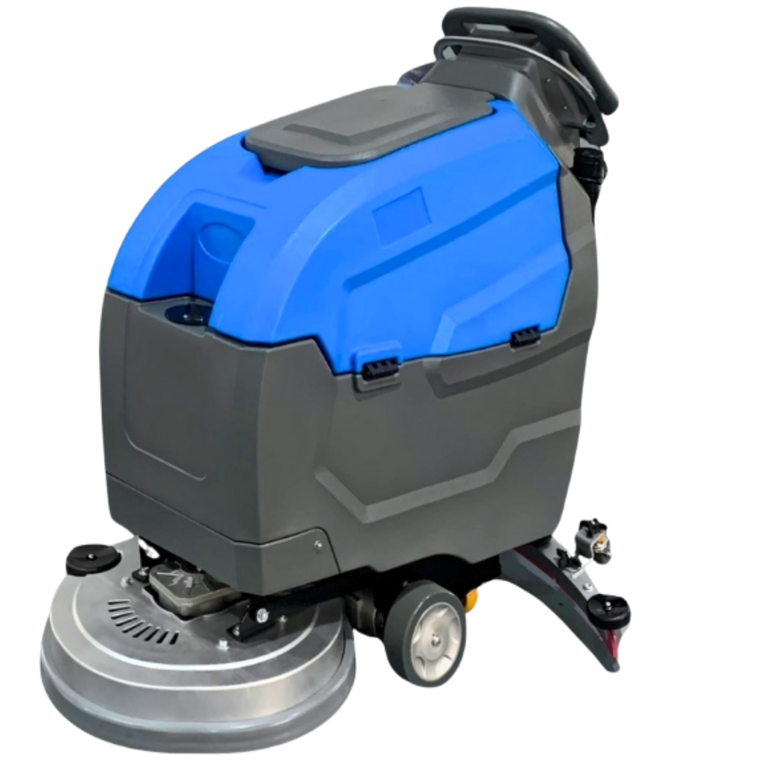 Pallit Scheuersaugmaschine Akku – Bodenreinigungsmaschine 540 mm Arbeitsbreite, 2.600 m²/h, Industrie & Gewerbe, 55 L Tank, Reinigungsmaschine für Hallenboden, Lagerhalle, Supermarkt CLEAN-M