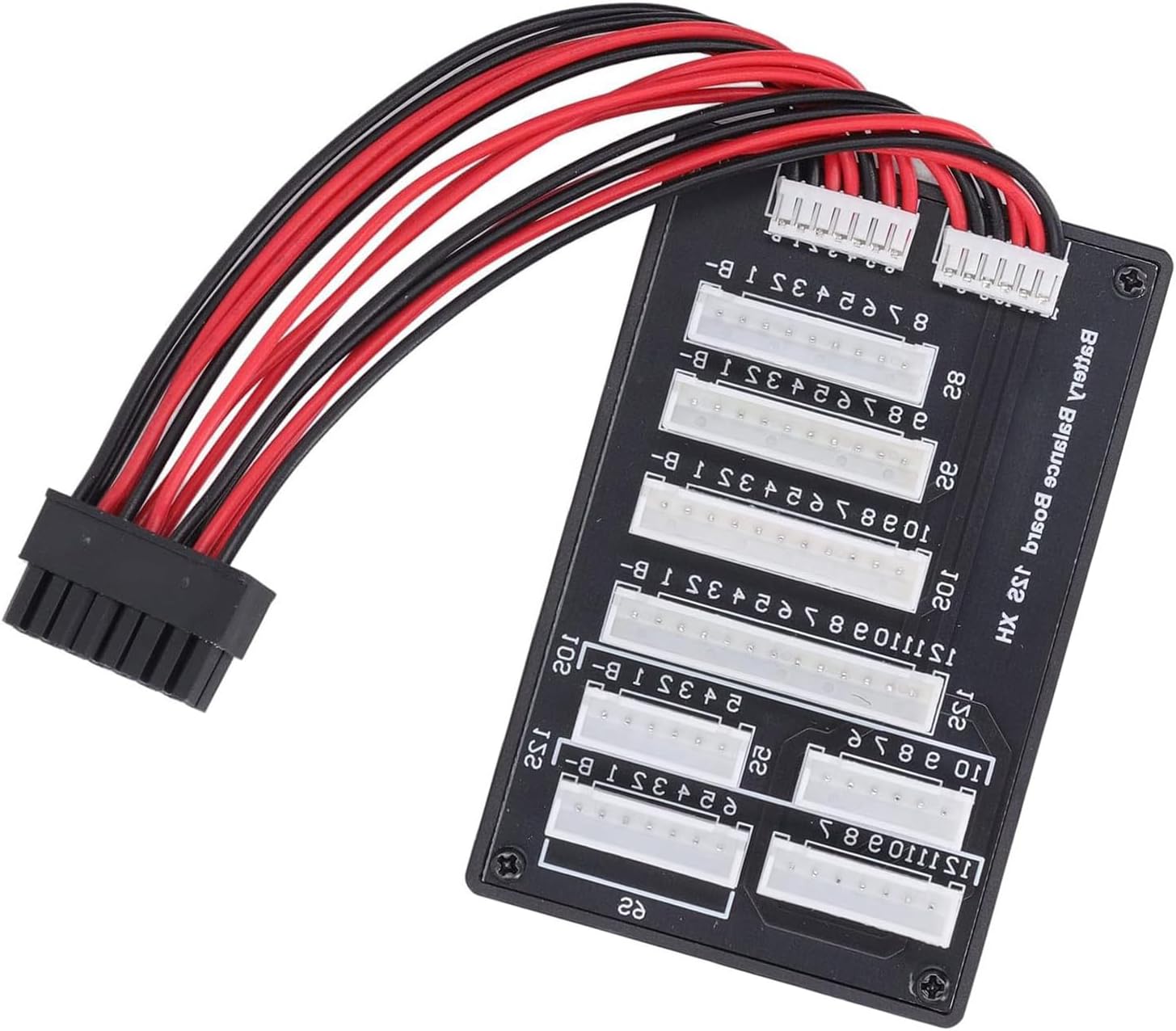 Battery Balance Charging Board Extension Adapter Plate MX3.0 to 12S Plug Charging for Remote Model Paralleled Board