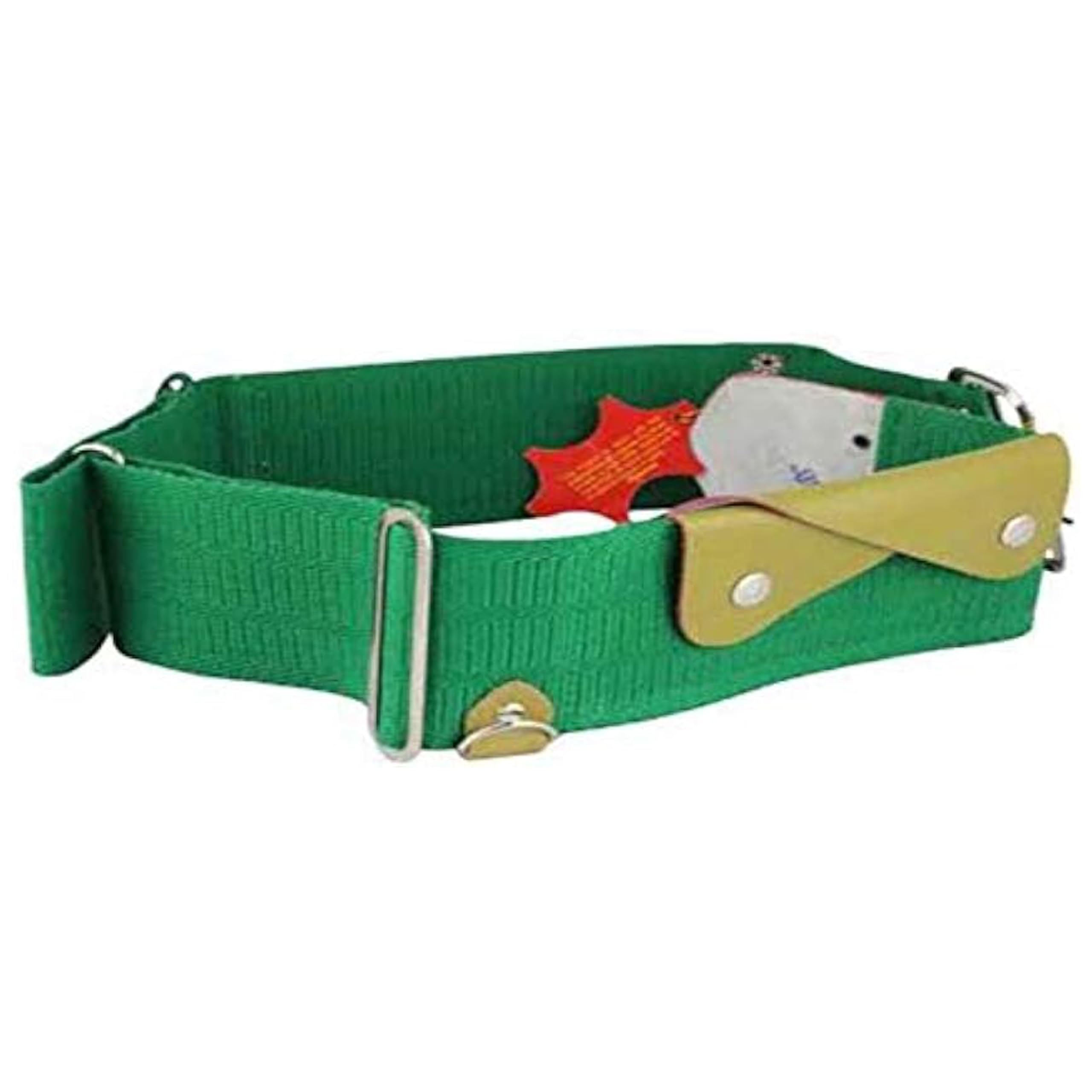 Crown Green Belt/Hajee belt (Width - 2.5 Inches, Length - 48 Inches)-picture-33