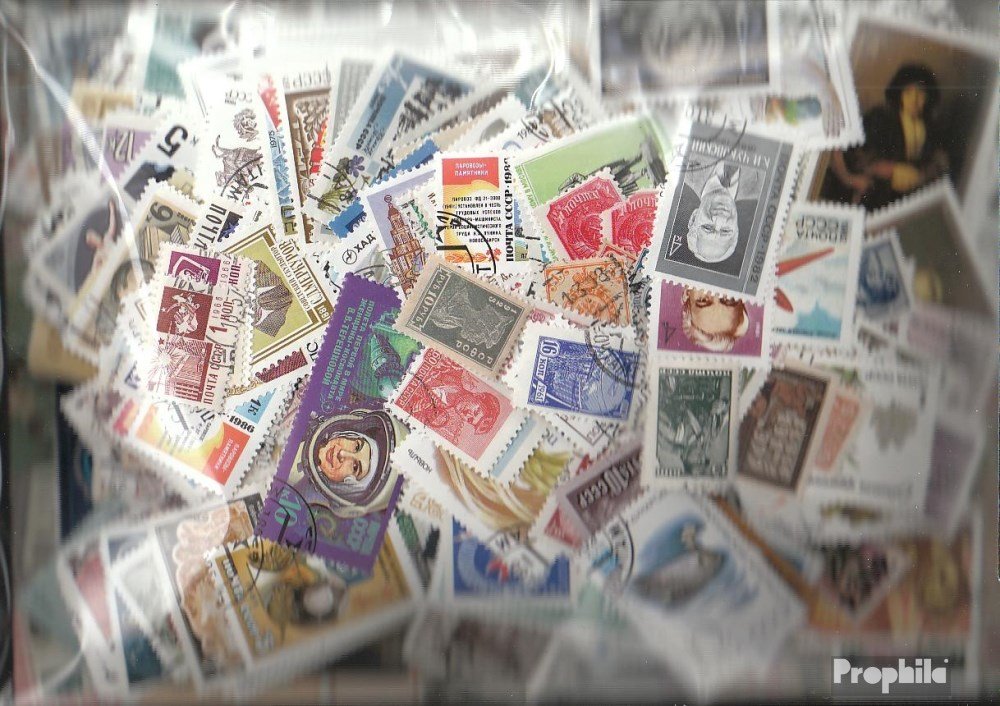 Prophila Collection Unión Soviética 4.000 Varios Sellos con Rußland (Sellos para los coleccionistas)