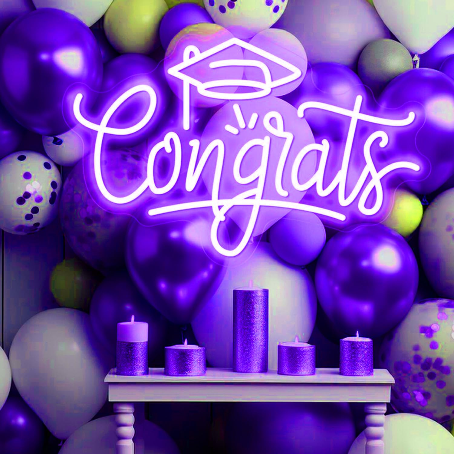 Congrats Sign,Congrats Neon Sign,Custom Neon Sign Class Of 2025 Neon Sign,Graduation Party Decor, Custom Neon Sign, Personalized Gift