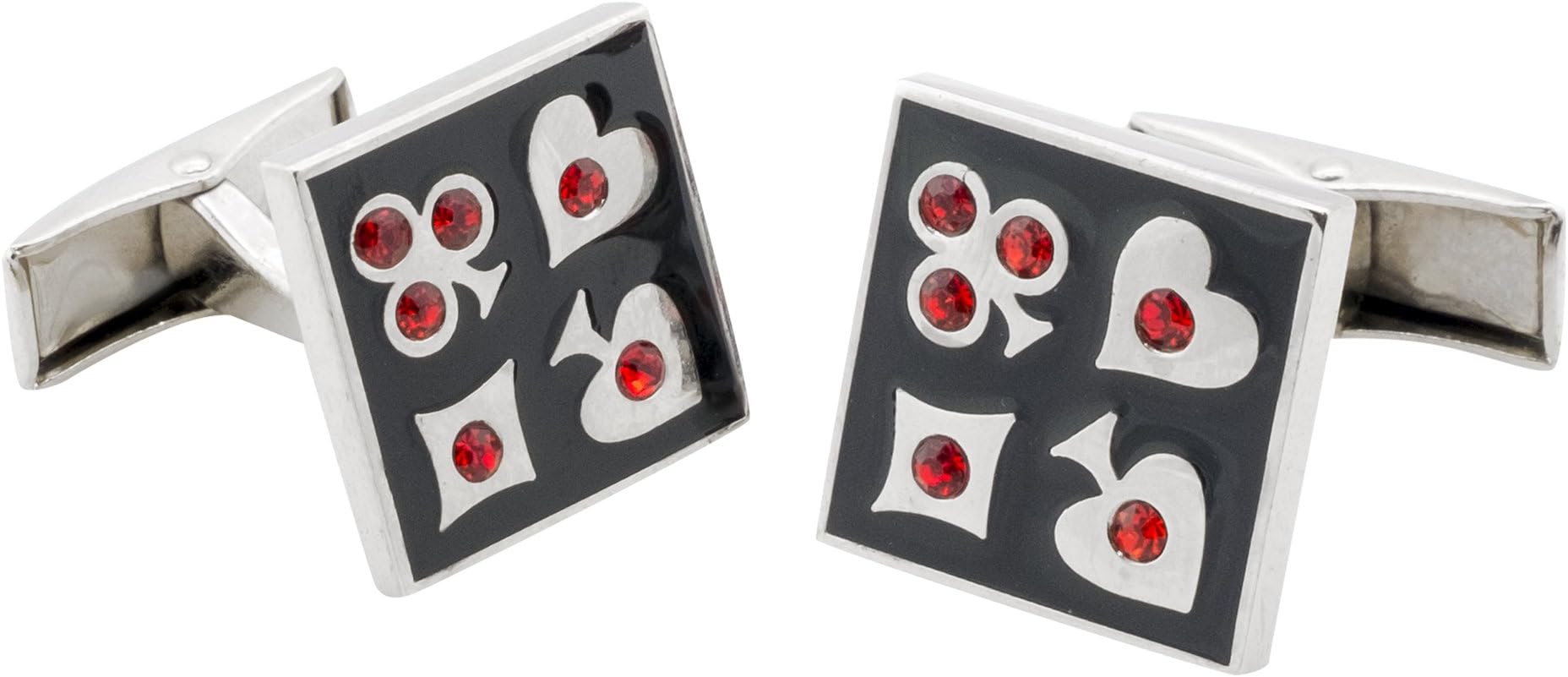 Funky Cufflinks~comPlaying Card Suit Cufflinks Choose from two designs
