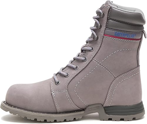 Cat Footwear Botas de trabajo Echo impermeables con punta de acero para mujer