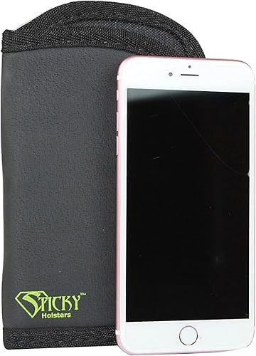 Sticky Holsters Funda para teléfono celular T-3 – Funda para teléfono celular – Se adapta a teléfonos de 7 x 4 pulgadas con o sin funda – IWB o