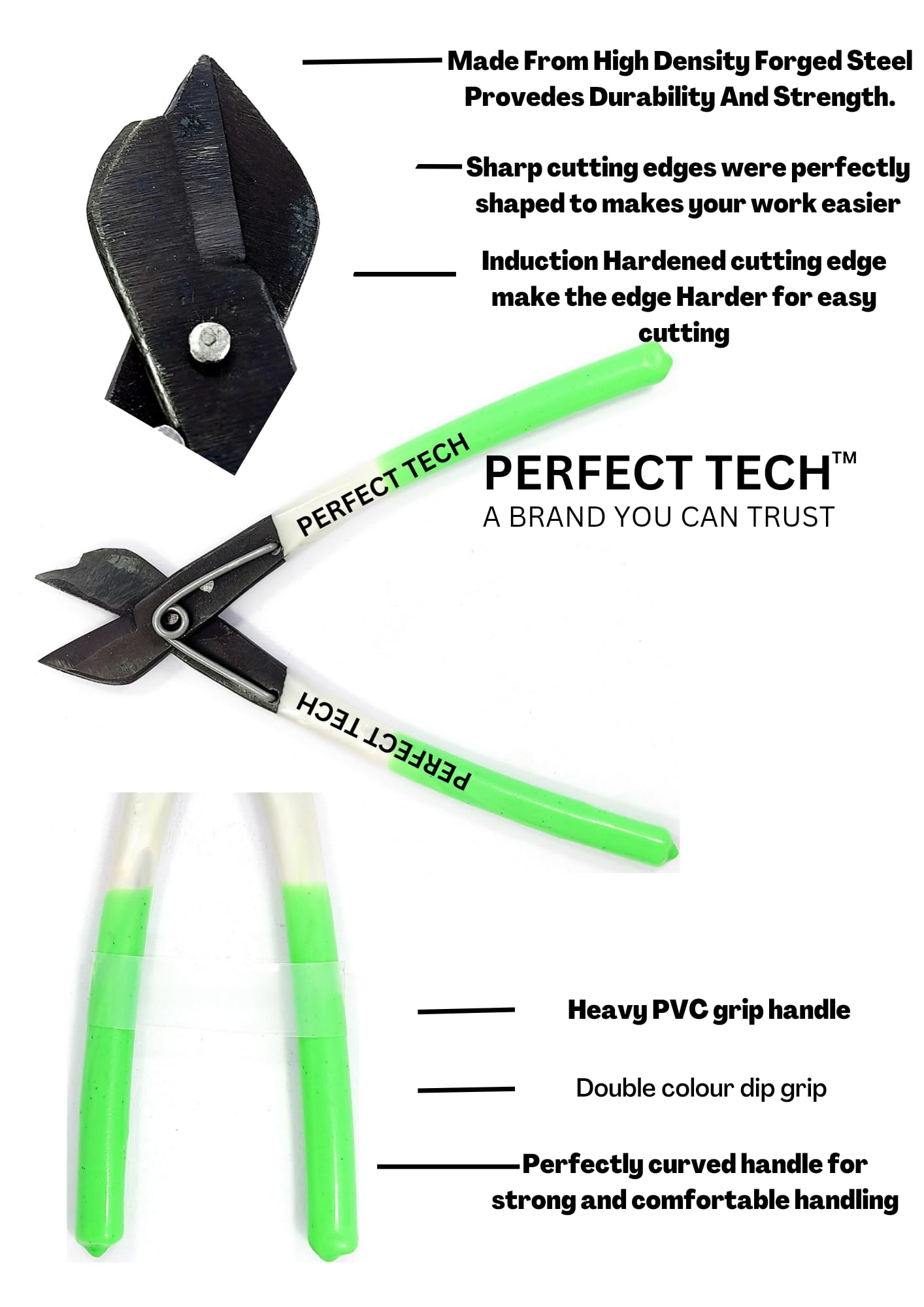 PERFECT TECH Wire Cutter Plier Set (325-7-SC) 1