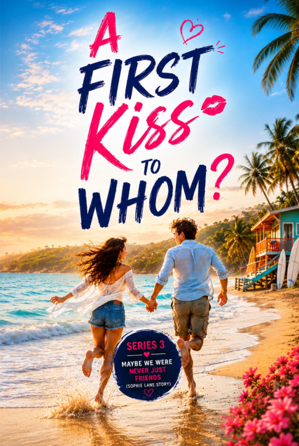 A FIRST KISS TO WHOM?: MAYBE WE WERE NEVER JUST FRIENDS (Sophie Lane Story) (The Kiss Theory)