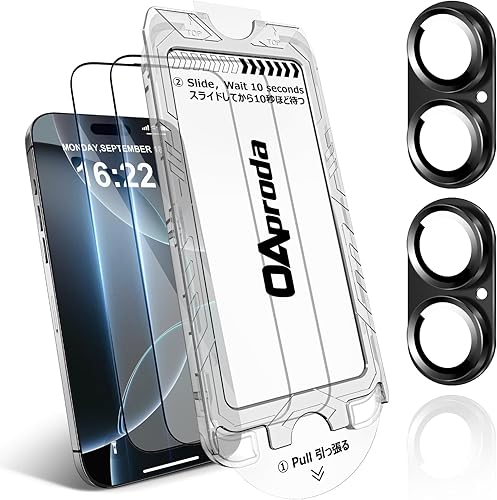 Miniatura 10 de OAproda 1 pieza más fuerte que 3 piezas  Protector de pantalla integrado a prueba de polvo para iPhone 15 Plus protección completa 9H+ inastillable,