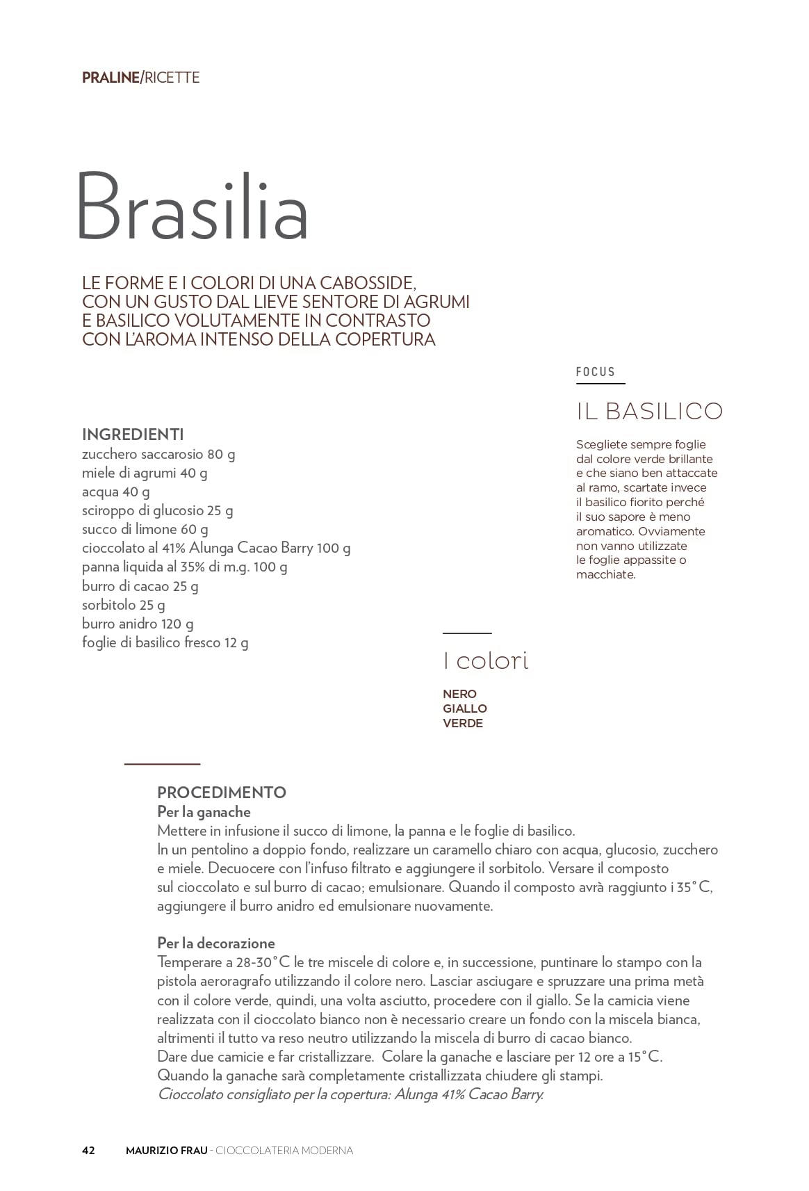 Cioccolateria moderna. Dalla forma al dettaglio