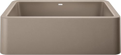 Vista 39 de Blanco Ikon Silgranit - Fregadero de cocina, 27x19x9, negro carbón