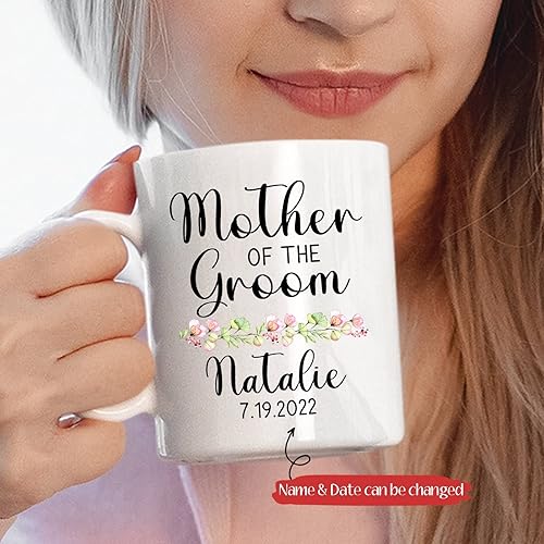 Vista 48 de Regalo personalizado para hermana del novio, taza de hermana del novio, taza de boda personalizada para hermana del novio, regalo de boda para Taza