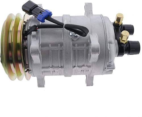 Miniatura 2 de Solarhome 7136676 7023582 Compresor de aire acondicionado compatible con el cargador Bobcat Skid Steer Loader S150 S160 S185 S205 T180 T190 T190G