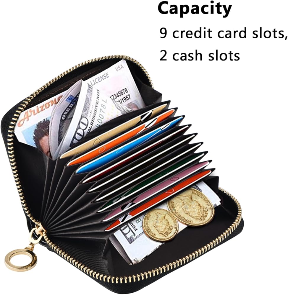 Amazon.com: Sletend Credit Card Holder Animal Fox Mini Leather