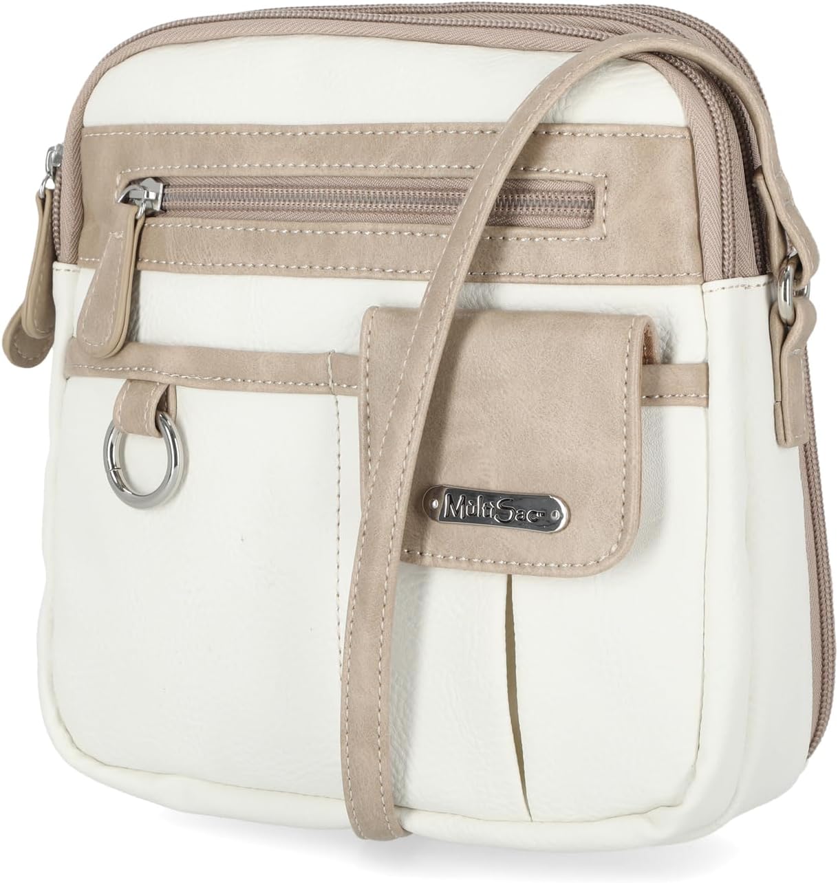 Multisac Women's MultiSac North South Mini Zip Around Crossbody