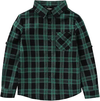 MOMOLAND Toddler Little Boys Button Down Shirt