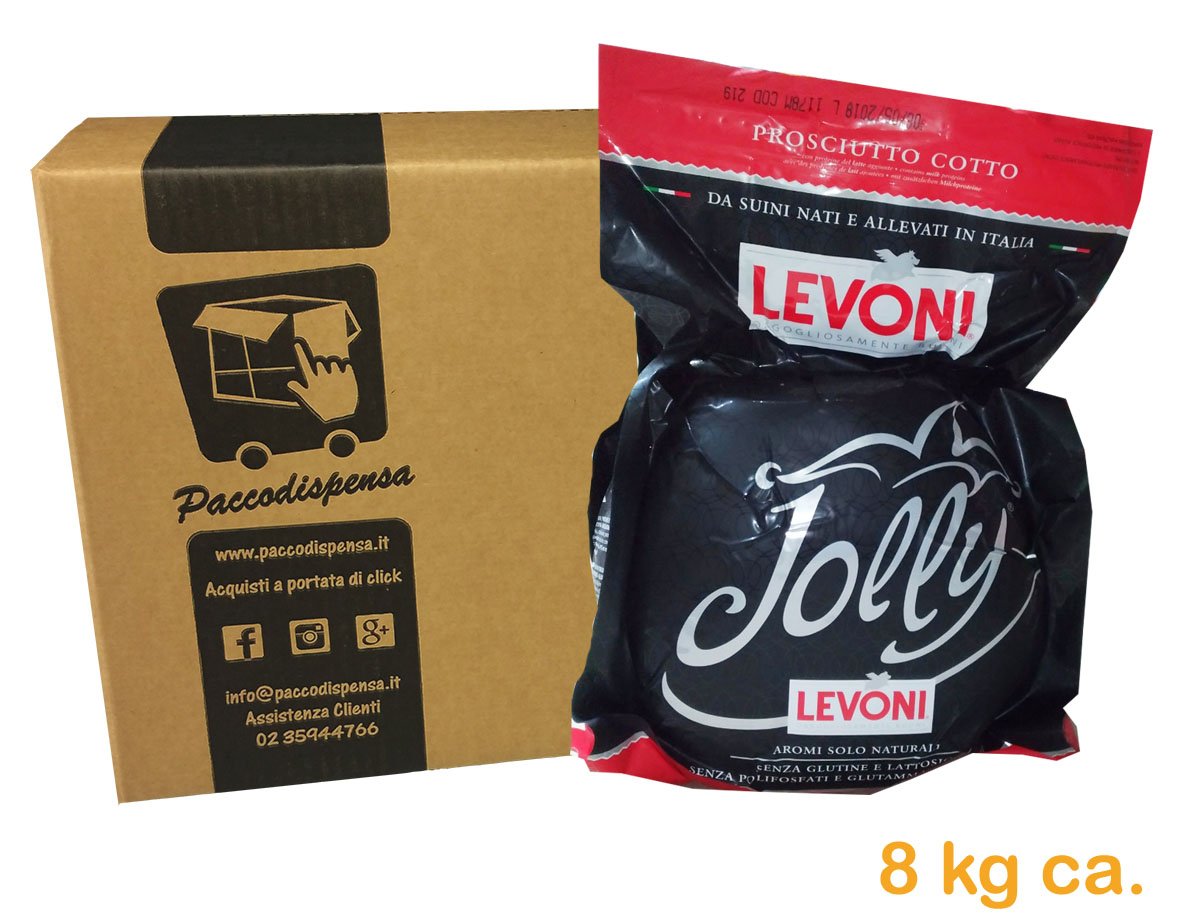 PROSCIUTTO COTTO jOLLY LEVONI Kg. 9,00/9,30