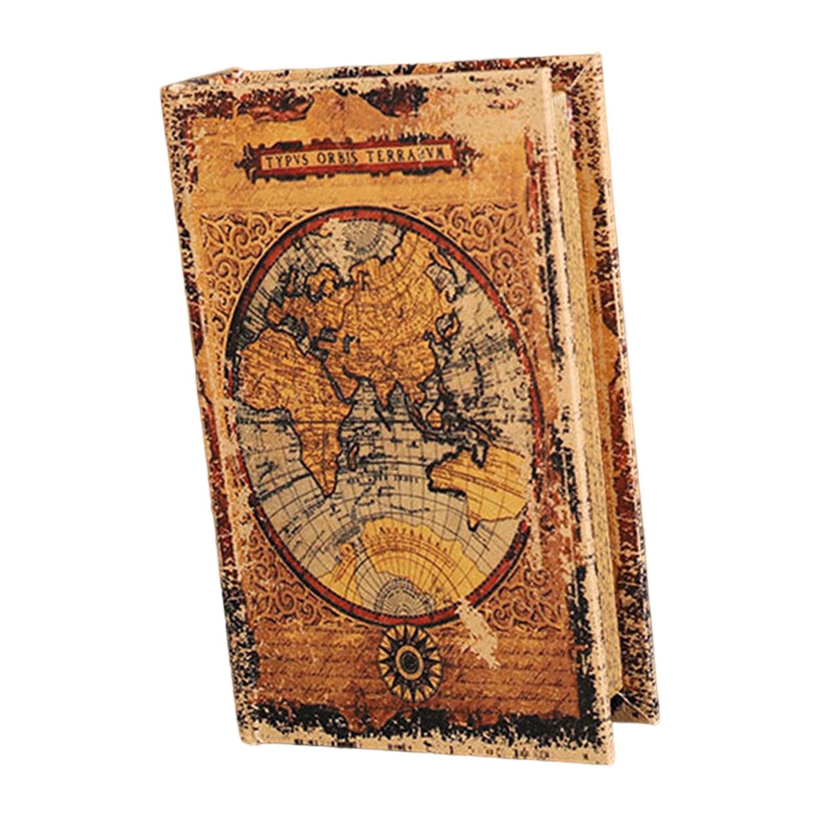 Simulation Book Model Storage Box Wood for Study Room Porch Home FurnishingsHome & Garden|Home Dacor|Figurines-image-47