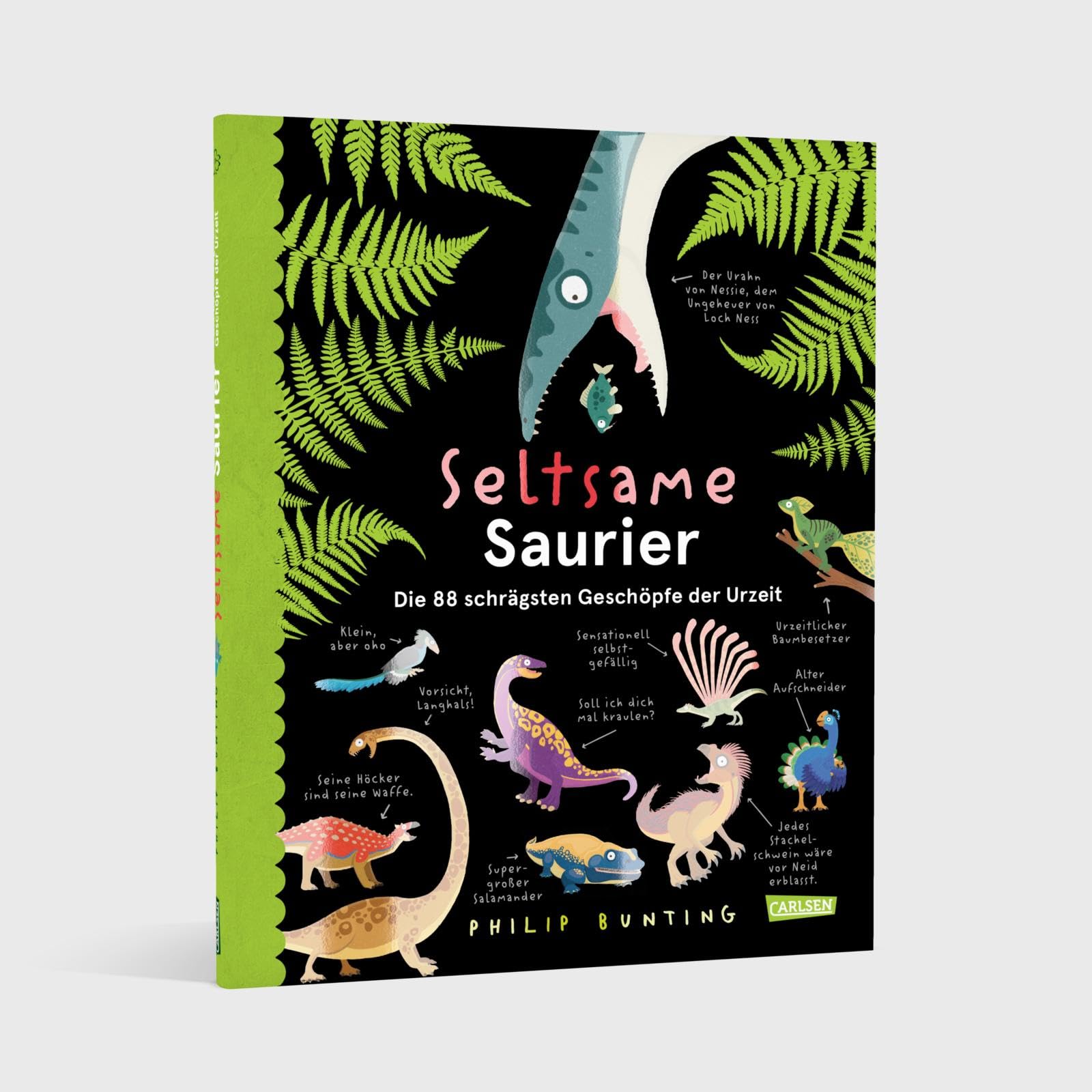 Seltsame Saurier: Faszinierendes Sachbuch für Kinder ab 4 Jahren über außergewöhnliche Dinos
