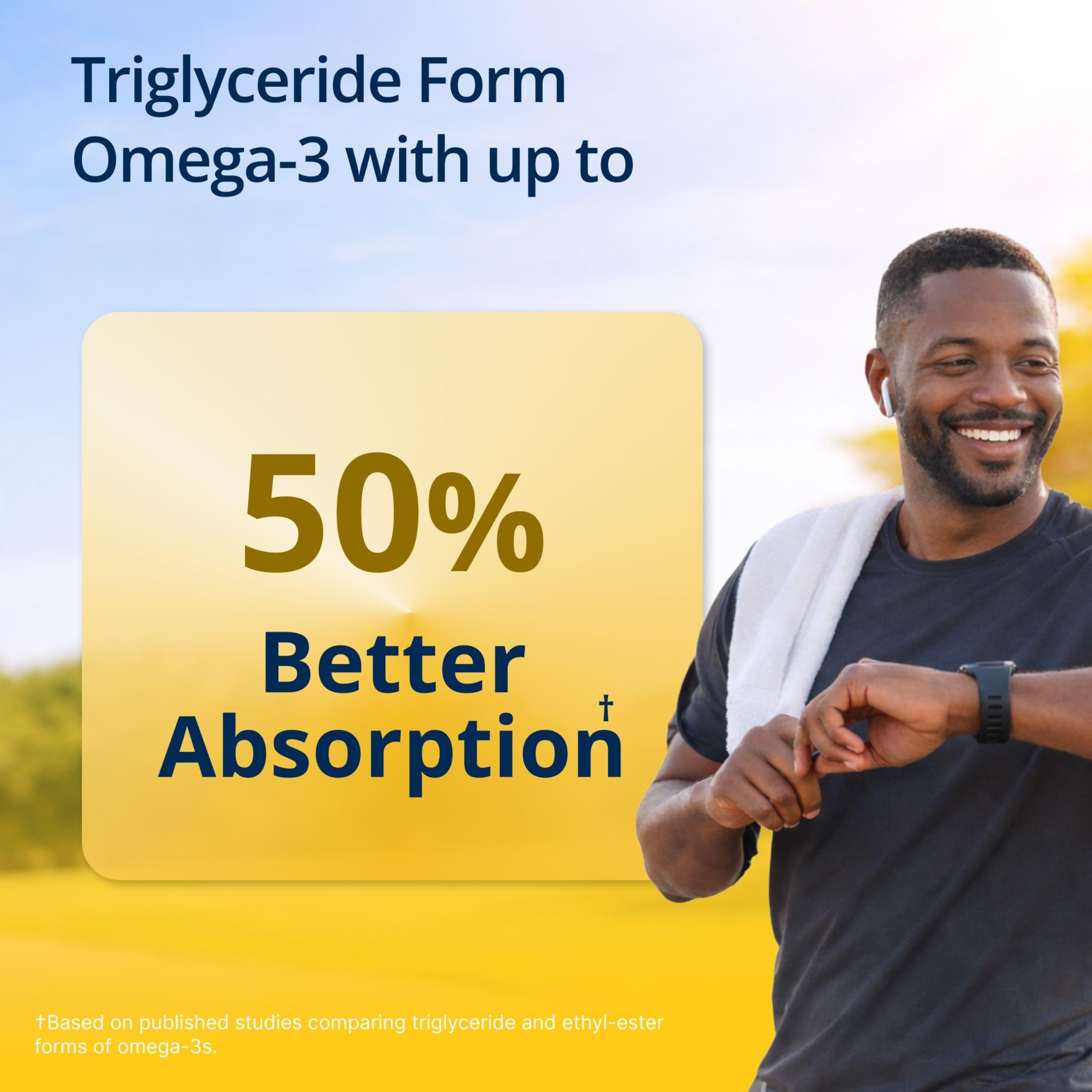 Metagenics OmegaGenics EPA-DHA 2400 mg Omega 3 Fish Oil, Lemon, 30 Servings — Amazon image 2