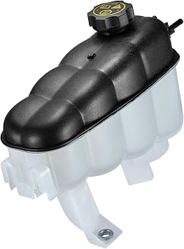 Coolant Reservoir Tank 603-973 Compatible with GMC Sierra 1500 Yukon Compatible with Cadillac Escalade ESV Chevy Silverado 1500 Suburban Tahoe Coolant Radiator Reservoir Tank Replace 22856231