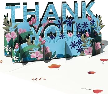 بطاقة شكر منبثقة ثلاثية الابعاد لعيد الشكر من سويوكفي، بطاقات تهنئة وشكر لعيد الام والاب والاعمال والامتنان والتقدير وال