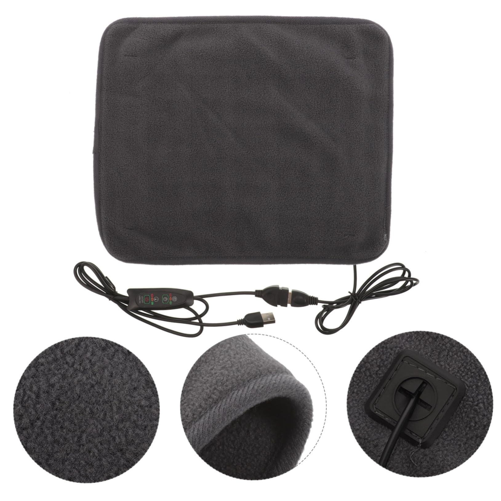Gatuida Coussin Chauffant pour Animaux de Compagnie Tapis rafraîchissant pour Chiens Tapis Chauffant pour Animaux de Compagnie Coussin Chauffant pour Chat Coussin Chauffant USB pour Chat