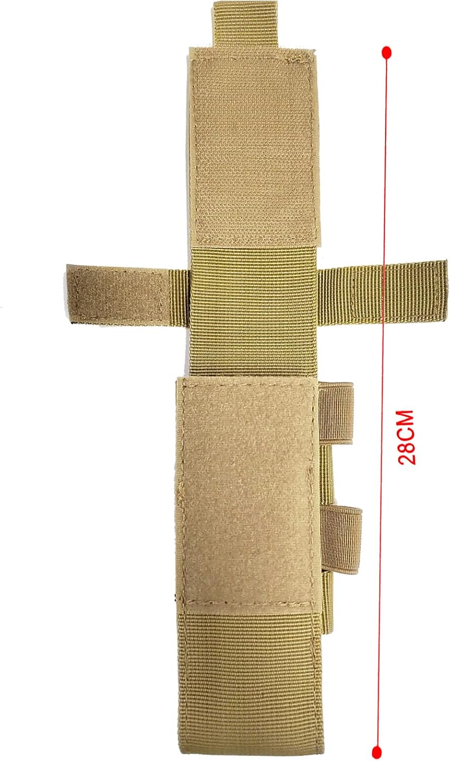 Tactical Tourniquet Pouch Holder TQ Tourniquet Case Trauma Medical Shear Pouch (TAN) image 4
