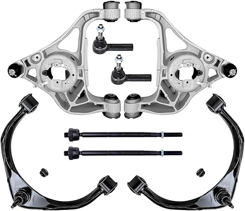 Miniatura 51 de Detroit Axle - Kit de suspensión frontal de 8 piezas para Chevy Aveo Aveo5 Pontiac G3 Wave Wave5 Suzuki Swift+ 2 brazos de control inferiores con