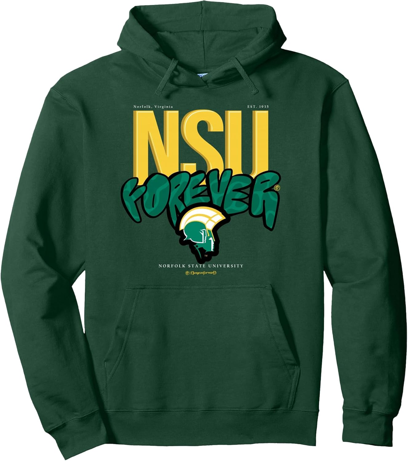 The Yard Essentials - Norfolk State University - NSU Forever Pullover Hoodie