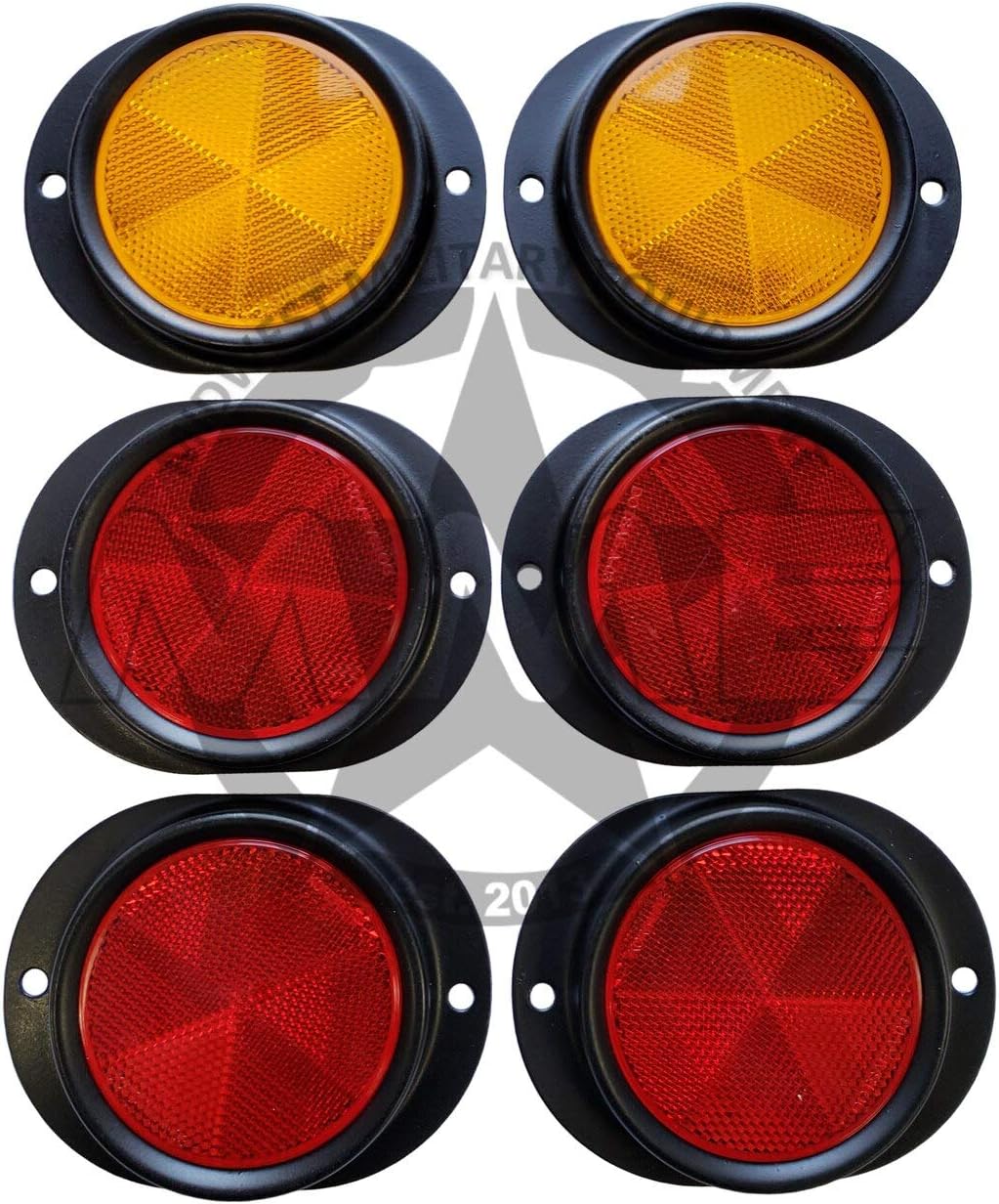 Black Replacement Reflector Kit for HMMWV or M1078