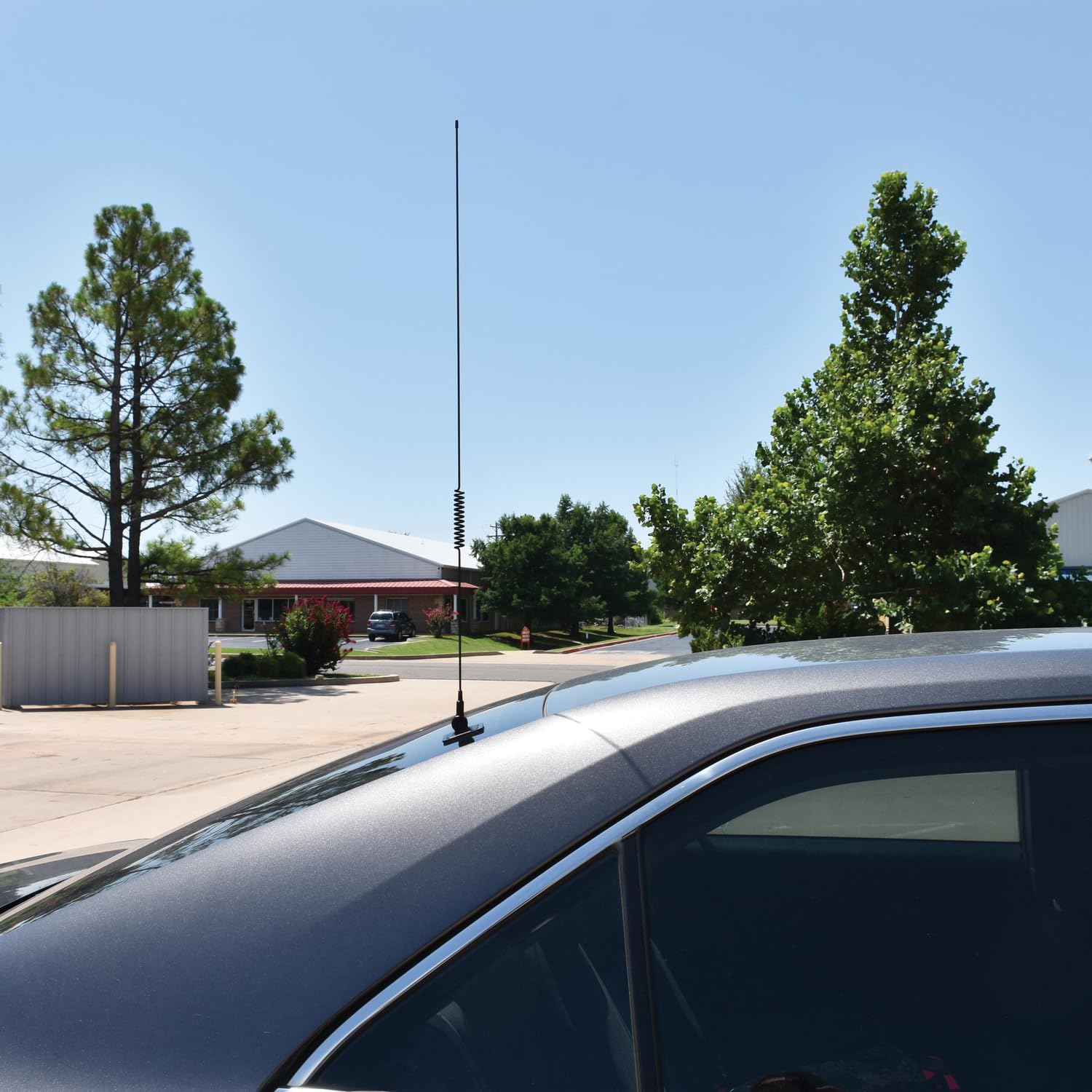 Tram 1198 CB/Weather-Band Glass-Mount Antenna with RG58/U Cable and PL-259 Connector