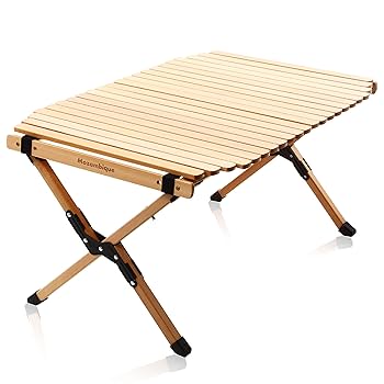 【美品】廃盤　旧ロゴ　モザンビーク　ロールウッドテーブル　ブラウン 美品】廃盤 旧ロゴ モザンビーク ロールウッドテーブル ブラウン