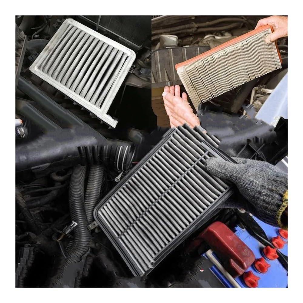 Filtre À Air 2 Pièces Filtre À Air Moteur Pour Civic 2006 2007 2008 2009 2010 2011 1,8 L 4 Cylindres Pour FD1 Pour 17220-RNA-Y00 Pour FA117220-RNA-A00